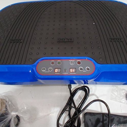 LIFEPRO WAVER VIBRATION PLATE BODY EXERCISE WORKOUT EQUIPMENT MACHINE SET WITH REMOTE - BLUE - (MODEL: LP-WVR-BLU-NW) image 2