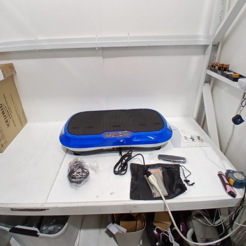 LIFEPRO WAVER VIBRATION PLATE BODY EXERCISE WORKOUT EQUIPMENT MACHINE SET WITH REMOTE - BLUE - (MODEL: LP-WVR-BLU-NW) image 3