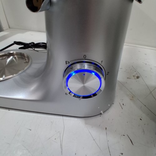 FACELLE ELECTRIC STAND MIXER WITH 6-SPEEDS - 8.5QT - 660W - SILVER (MODEL: SM-1554) image 2
