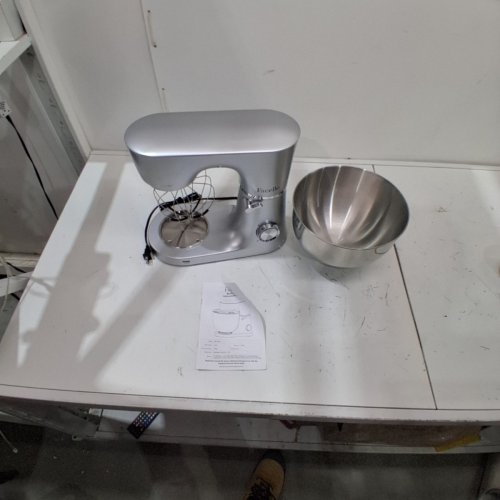 FACELLE ELECTRIC STAND MIXER WITH 6-SPEEDS - 8.5QT - 660W - SILVER (MODEL: SM-1554) image 3