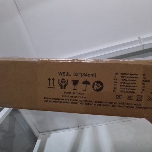CORDLESS WINDOW ROLLER SHADE - 33" X 72" - GREY (MODEL: WSJL) image 2