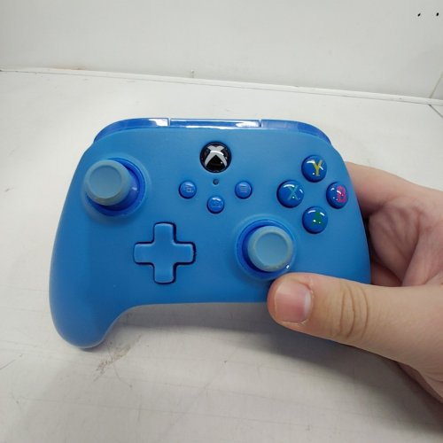 POWERA WIRED CONTROLLER FOR XBOX SERIES X|S - BLUE, GAMEPAD, WIRED VIDEO GAME CONTROLLER, GAMING CONTROLLER, WORKS WITH XBOX ONE AND WINDOWS - LIGHT BLUE image 3
