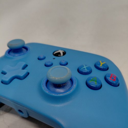 POWERA WIRED CONTROLLER FOR XBOX SERIES X|S - BLUE, GAMEPAD, WIRED VIDEO GAME CONTROLLER, GAMING CONTROLLER, WORKS WITH XBOX ONE AND WINDOWS - LIGHT BLUE image 4