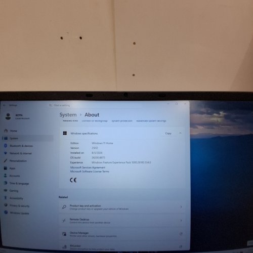 MELIUNA 15.6" AI LAPTOP - CELERON J4105 1.50GHZ, 6GB RAM, 128GB SSD, WINDOWS 11 HOME - SPACE GREY (MODEL: M156FH) image 6