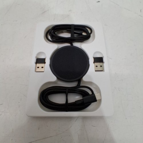 2PK MAGNETIC WIRELESS CHARGER - COMPATIBLE WITH IPHONE AND AIRPODS MODELS - 15W - BLACK image 2