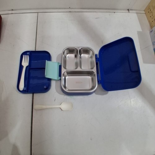 BENTO STAINLESS STEEL LUNCH BOX - BLUE image 3