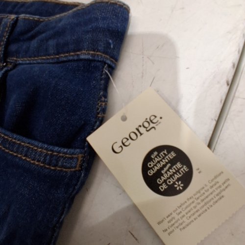 GEORGE GIRLS MIDI DENIM SHORTS - SIZE 7 - BLUE image 4