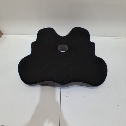 MEMORY FOAM NON SLIP BREATHABLE FOAM SEAT CUSHION - BLACK/GREY image 2