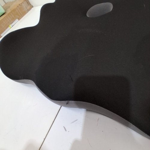 MEMORY FOAM NON SLIP BREATHABLE FOAM SEAT CUSHION - BLACK/GREY image 3