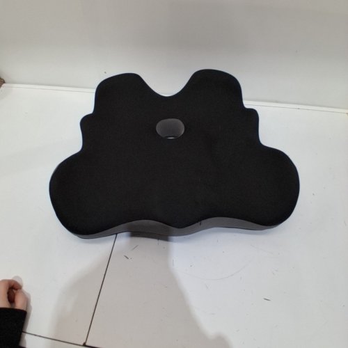 MEMORY FOAM NON SLIP BREATHABLE FOAM SEAT CUSHION - BLACK/GREY image 4
