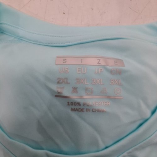 MEN'S BOYZN LONG SLEEVE UPF 50+ PERFORMANCE T-SHIRT - 2XL - TEAL image 2