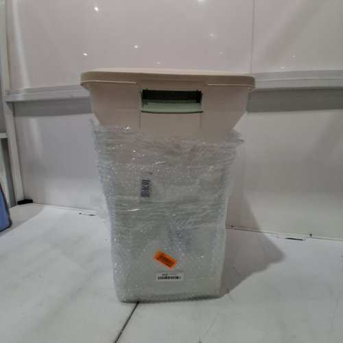 IRIS USA WEATHERPRO AIRTIGHT DOG FOOD STORAGE CONTAINER - HOLDS UP TO 58LBS - ALMOND image 2