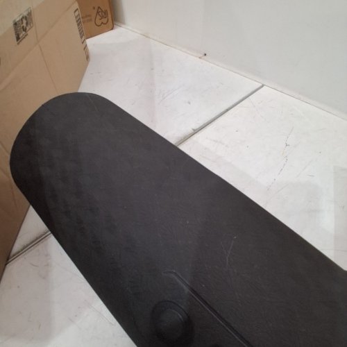 CAMBIVO EXTRA THICK YOGA MAT - 2FT X 68" X .3" - BLACK image 3