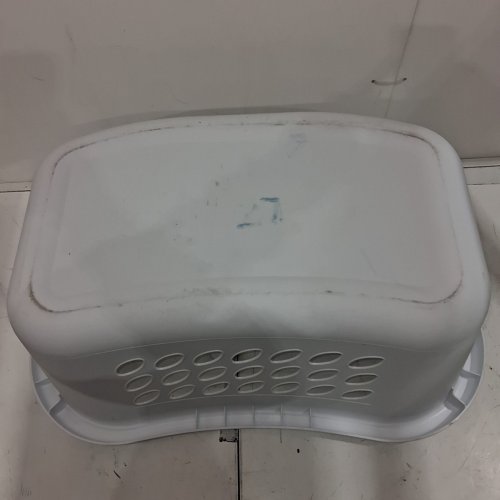 STERILITE HIP HOLD LAUNDRY BASKET - 71 L - WHITE (MODEL: 1218LABBC-WHTBLC) image 3