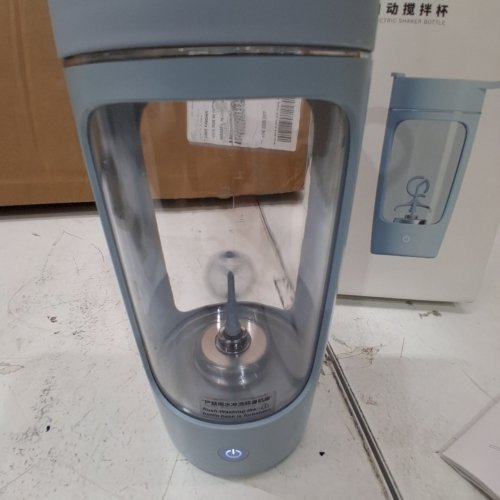 EQURA USB RECHARGEABLE TRITAN MADE PORTABLE BLENDER MIXER CUP - 22 OZ - POWDER BLUE (MODEL: E-001-4) image 2