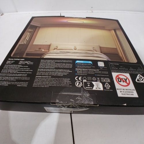 GOVEE RGBWW + RGBIC SMART CEILING LIGHT- 12" - WHITE - (MODEL:H60A1101) image 3