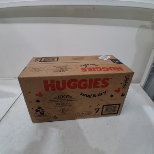 108PK HUGGIES SNUG & DRY DIAPERS - SIZE 7 (41LBS +) - MICKEY MOUSE image 2