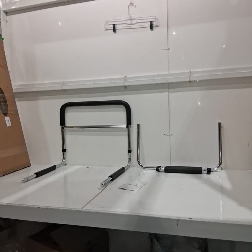 BIGALEX SAFETY BED RAIL - BLACK/CHROME - (MODEL: 708F) image 3
