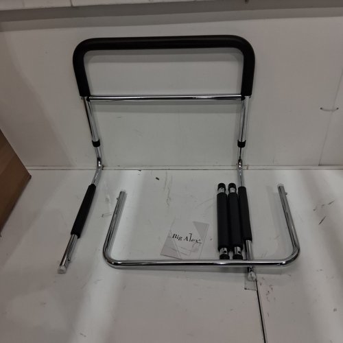 BIGALEX SAFETY BED RAIL - BLACK/CHROME - (MODEL: 708F) image 4