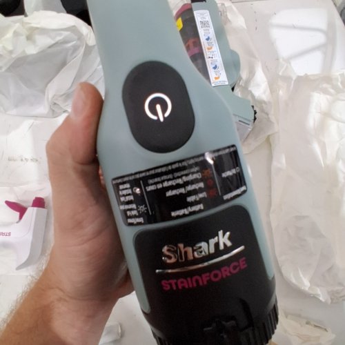 SHARK CORDLESS STAINFORCE STAIN-DESTROYING SYSTEM - TEAL/BLACK (MODEL: HX101C) image 2