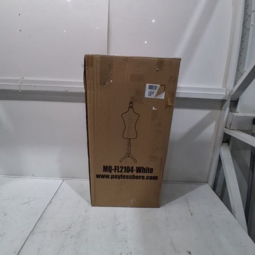 MEETINGHOME DRESS FORM MANNEQUIN - 58" - 67" - WHITE/BEIGE - (MODEL: MQ-FL2104-WHITE) image 5