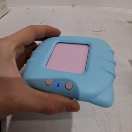 EARLY EDUCATION TALKING FLASH CARD DEVICE FRENCH AND ENGLISH - BLUE - (MODEL: KPJ06) image 2