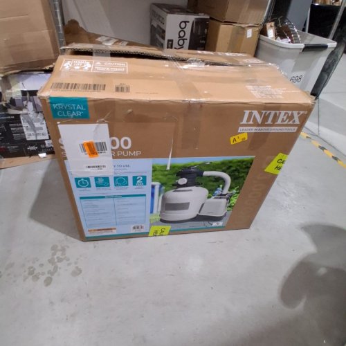 INTEX SX 3000 KRYSTAL CLEAR 16″ SAND FILTER PUMP WITH 0.75 HP MOTOR, 120 LB SAND CAPACITY, HYDRO AERATION™ TECHNOLOGY & 6‑FUNCTION VALVE (FOR UP TO 19,600 GAL AG POOLS) - 3,000 GPH (MODEL:SF60110-2) image 5