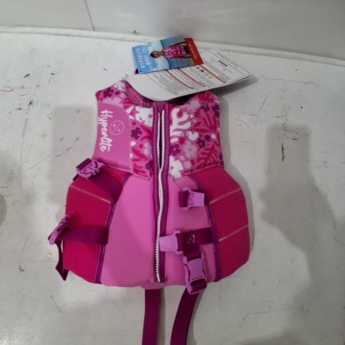 KIDS HYPERLITE INFANT CHILD PFD LIFE VEST - 33 LBS-55 LBS - PINK (STYLE: 1819491) image 2