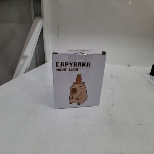 CAPYBARA SILICONE RECHARGEBLE NIGHT LIGHT WITH LONG LASTING BATTERY AND BUILT IN TIMER - 5 V - BEIGE image 4