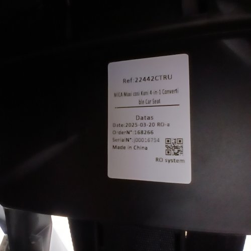 MAXI-COSI KANI 4-IN-1 CONVERTIBLE CAR SEAT WITH ADJUSTABLE HEADREST AND WASHABLE DESIGNER FABRIC - TRUFFLE (MODEL: 22442CTRU) image 2