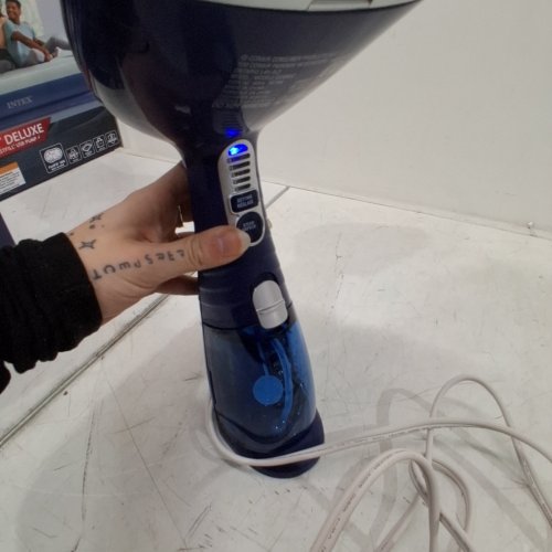 5 SETTING CONAIR TURBO EXTREME STEAM STEAM AND PRESS - 1875 WATTS -BLUE image 2