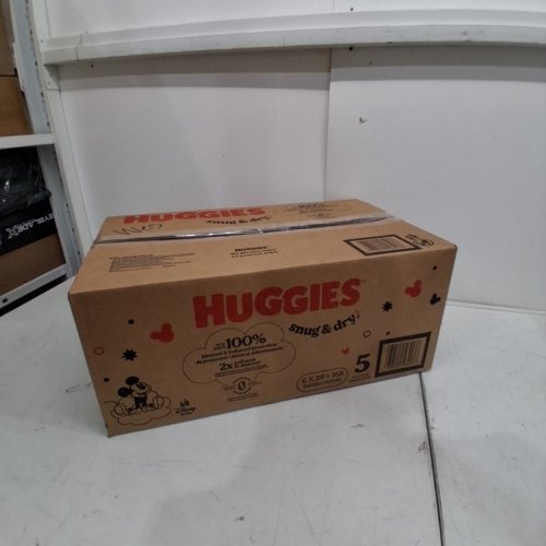 180PK HUGGIES SKIN ESSENTIAL DISPOSABLE DIAPERS - SIZE N (10LBS MAX) image 4