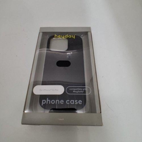 HEYDAY MAGSAFE SILICONE CASE FOR IPHONE 16 PRO - BLACK image 4