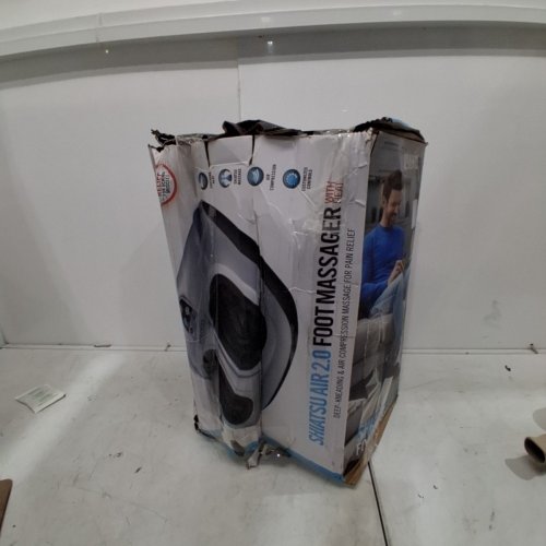 HOMEDICS SHIATSU AIR 2.0 MASSAGER WITH HEAT - SILVER/BLACK (MODEL: FMS-351HSVJ) image 4