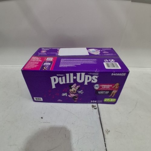 104PK HUGGIES PULL UPS GIRLS POTTY TRAINING PANTS - 2T - 3T - DISNEY JUNIOR MINNIE MOUSE image 2