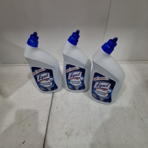 3PK LYSOL ADVANCED TOILET BOWL CLEANER - 946ML/BOTTLE (MODEL: 937319) image 2