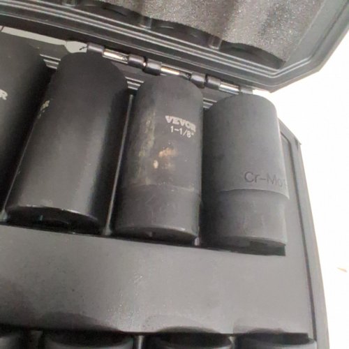 59PC VEVOR 3/8" & 1/2" DRIVE IMPACT SOCKET SET WITH CARRY CASE - SAE 5/16" TO 1-1/4" & METRIC 6-32 MM (MODEL: SX1238MSSD590) image 4