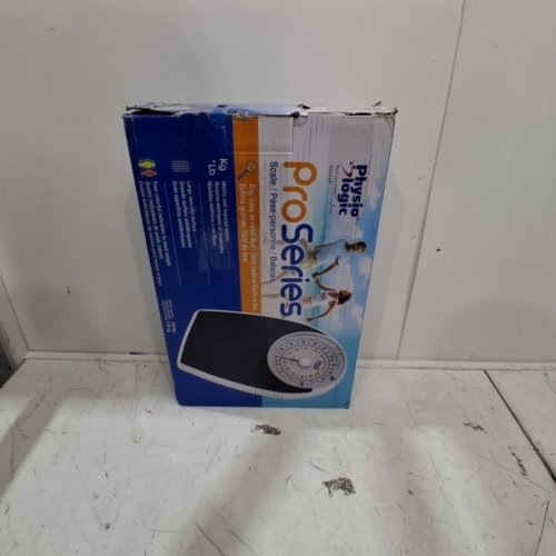 PHYSIO LOGIC PRO SERIES 300LB WEIGHT SCALE - BLACK/WHITE (MODEL: 116-955) image 3