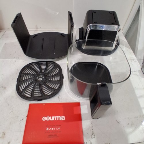 GOURMIA FRY ‘N FOLD DIGITAL GLASS BASKET AIR FRYER WITH 10 PRESETS - 7L - (MODEL: GAF789) image 3