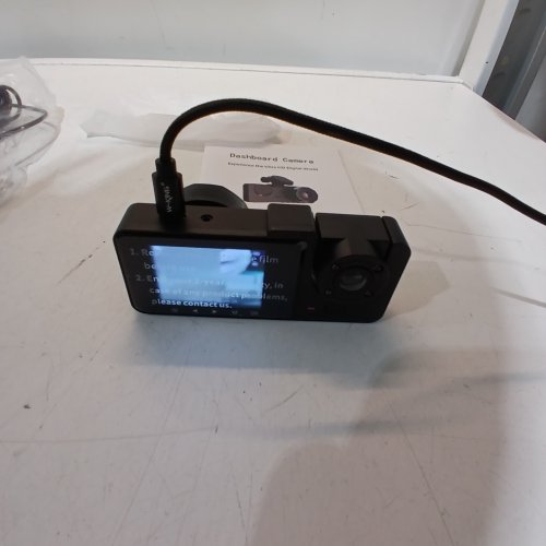 KYLTOOR 3 CHANNEL DASH CAM 4K DASH CAM FRONT AND REAR INSIDE CAR CAMERA - BLACK (MODEL: Y15(JMW)) image 2