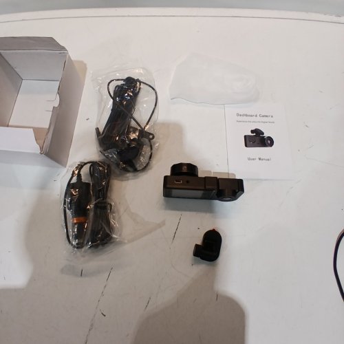 KYLTOOR 3 CHANNEL DASH CAM 4K DASH CAM FRONT AND REAR INSIDE CAR CAMERA - BLACK (MODEL: Y15(JMW)) image 3