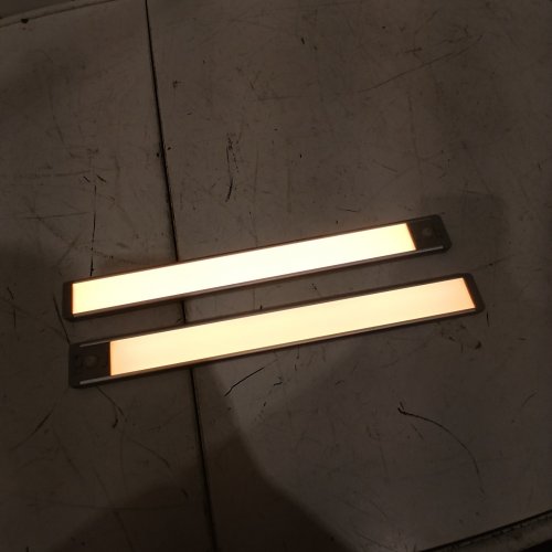 2PK UNDER CABINET LIGHTS 63 LED RECHARGEABLE BATTERY OPERATED MOTION SENSOR LIGHT - 10" - 3000K (MODEL: GLS-C010) image 2