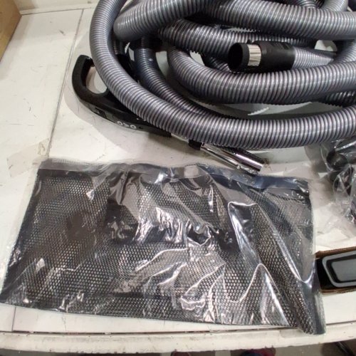 OVO CENTRAL VACUUM DELUXE PLUS KIT LV40DP - BRUSH MULTI SET - 40FT VAC DUAL VOTAGE SWITCH CONTROL HOSE image 4