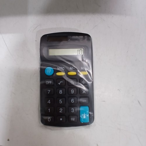 18PK MINI PORTABLE BASIC CLASSROOM CALCULATORS - BLACK image 2