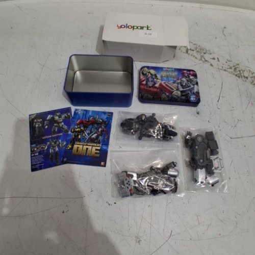 YOLOPARK COLLECTIBLE TRANSFORMERS ACTION FIGURINE D-16 - 5.9" - GREY/SILVER/BLACK (MODEL: YPAMKM8) image 3