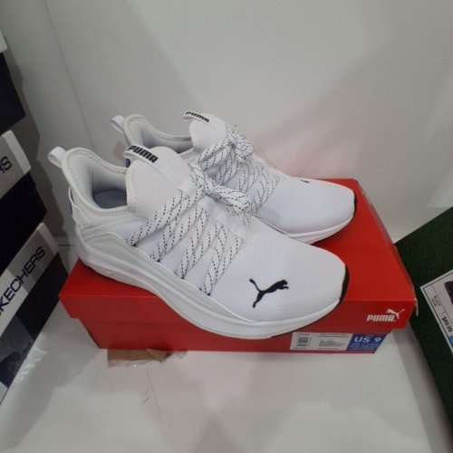 MEN'S PUMA RUNNING SHOE - SIZE 9 - WHITE (STYLE: 1976409) image 2