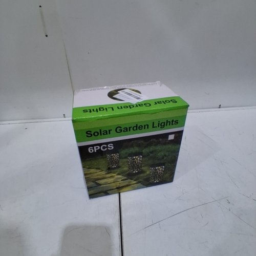6PK SOLAR GARDEN LIGHTS - 7" - BLACK image 4