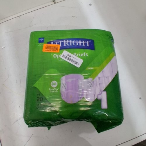 20 FITRIGHT OPTIFIT INCONTINENCE BRIEFS - SIZE 1 image 2