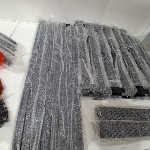 4PK NUCHOICE SHIPPING CONTAINER SHELVING BRACKETS KIT - 1100 LBS MAX - BLACK - (MODEL: NU-CA00552) image 7