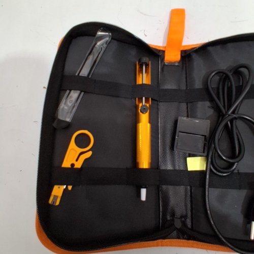 SOLDERING IRON KIT 80W LCD ADJUSTABLE TEMPERATURE 180-520C - BLACK/ORANGE image 4